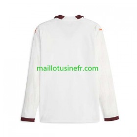 Maillot de Foot Manchester City Extérieur 2023-24 Manches Longues